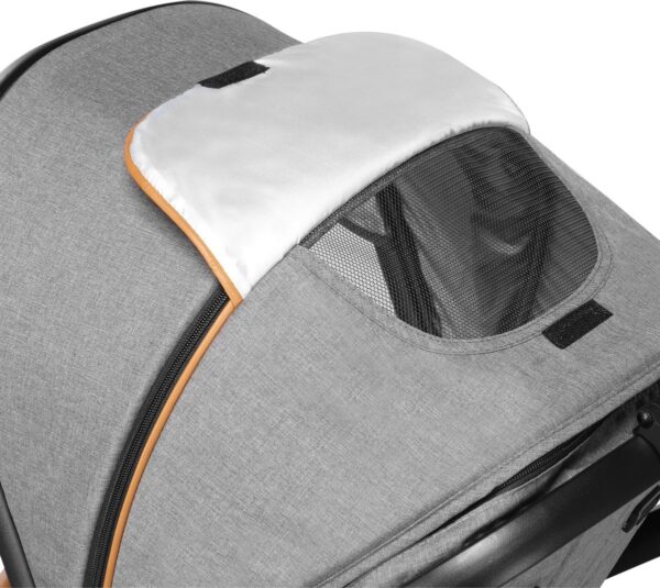Ratini.lv | LO-AMBER 3IN1 bērnu ratiņi krāsa GREY STONE bilde #25