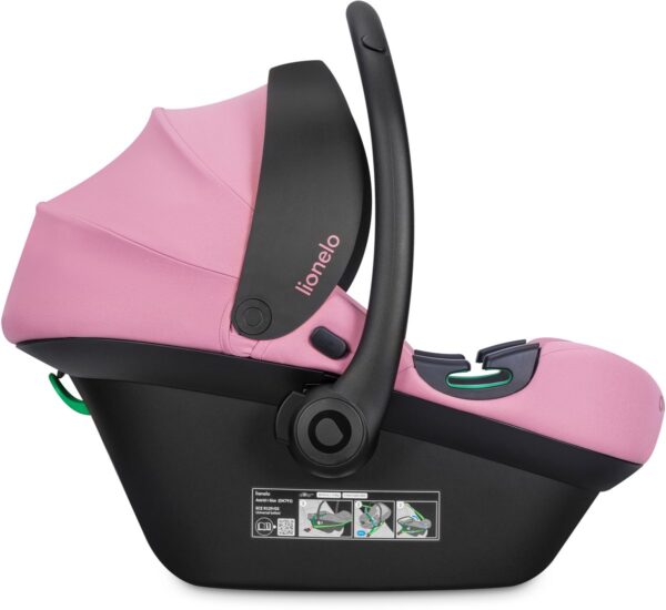 Ratini.lv | Astrid I-Size autokrēsliņš mazuļiem 40-87cm krāsa Roze bilde #11