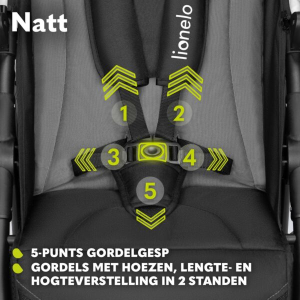 Ratini.lv | Natt bērnu ratiņi krāsa GREY STONE bilde #25