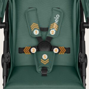 Lionelo Emma One bērnu ratiņi krāsa  GREEN FOREST