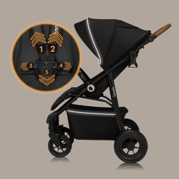 Ratini.lv | Natt bērnu ratiņi krāsa BLACK ONYX bilde #27