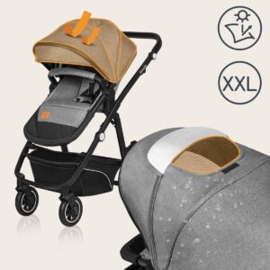 Lionelo BIANKA bērnu ratu komplekts 3in1 krāsa GREY STONE