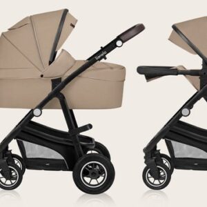 Lionelo BIANKA bērnu ratu komplekts 3in1 krāsa BEIGE SAND
