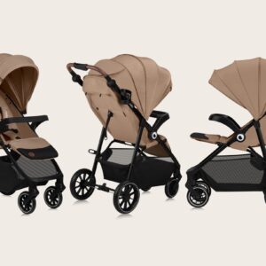 Lionelo Emma One bērnu ratiņi krāsa BEIGE SAND