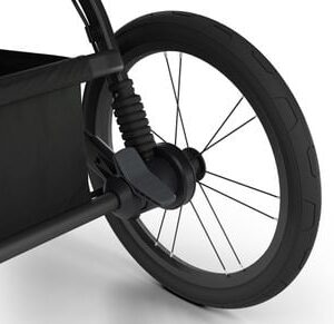 Thule Glide 3 bērnu sporta ratiņi krāsa Black