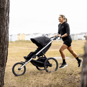 Thule Glide 3 bērnu sporta ratiņi krāsa Black