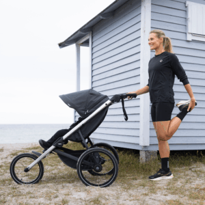 Thule Glide 3 bērnu sporta ratiņi krāsa Black