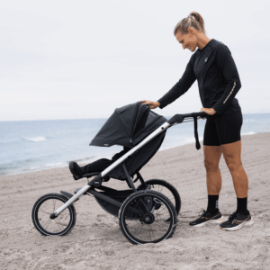 Thule Glide 3 bērnu sporta ratiņi krāsa Black