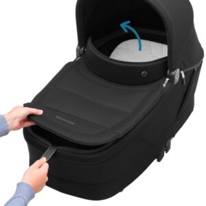 Maxi Cosi SENSE bērnu ratu kulba krāsa Twillic Black