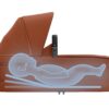 Maxi Cosi FAME CARRYCOT bērnu ratiņu kulba krāsa COPPER TERRA