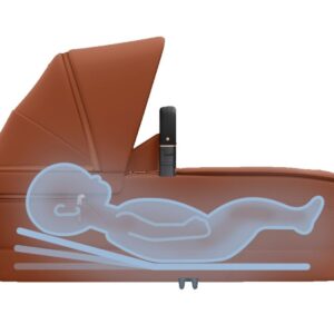 Maxi Cosi FAME CARRYCOT bērnu ratiņu kulba krāsa COPPER TERRA