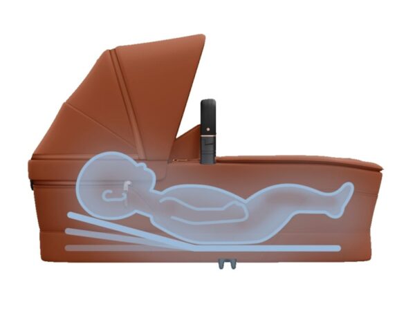 Maxi Cosi FAME CARRYCOT bērnu ratiņu kulba krāsa COPPER TERRA
