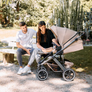 ABC Design Salsa 5 AIR ratu komplekts 2in1 krāsa Camel