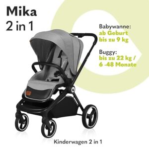 Lionelo Mika Plus bērnu ratiņi