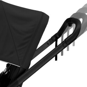 Thule Shine bērnu ratiņi krāsa Black on Black