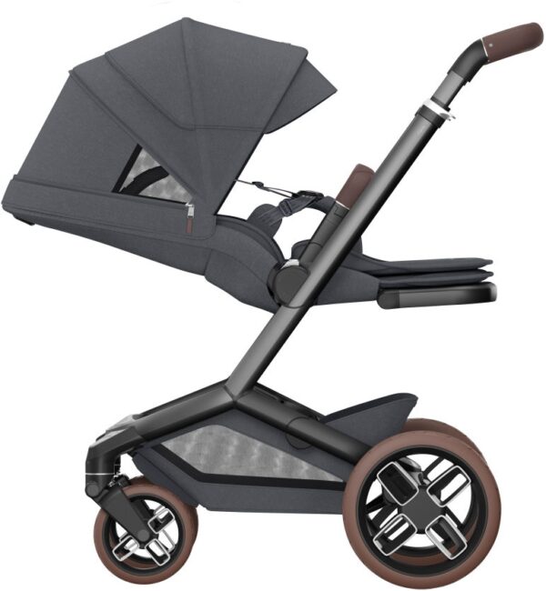 Ratini.lv | Fame bērnu ratu komplekts 2in1 krāsa Twillic Graphite bilde #19