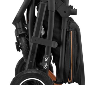 Lionelo AMBER 3IN1 bērnu ratu komplekts krāsa GREY GRAPHITE