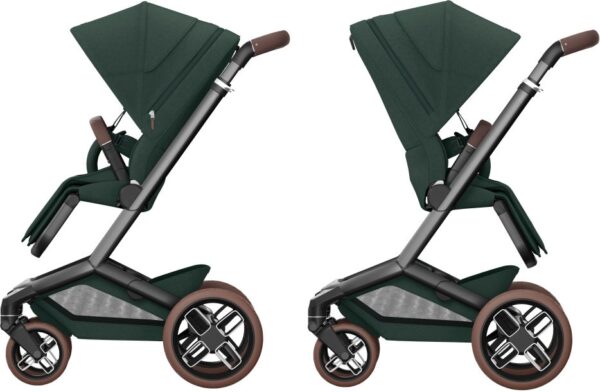 Ratini.lv | Fame bērnu ratiņi 2 in1 krāsa Twillic Green bilde #21