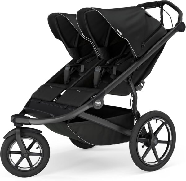 Ratini.lv | Urban Glide 3 double dvīņu sporta ratiņi krāsa Black bilde #1
