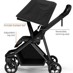 Thule Shine bērnu ratiņi krāsa Black on Black