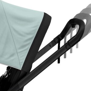 Thule Shine bērnu ratiņi krāsa Alaska Blue on Black