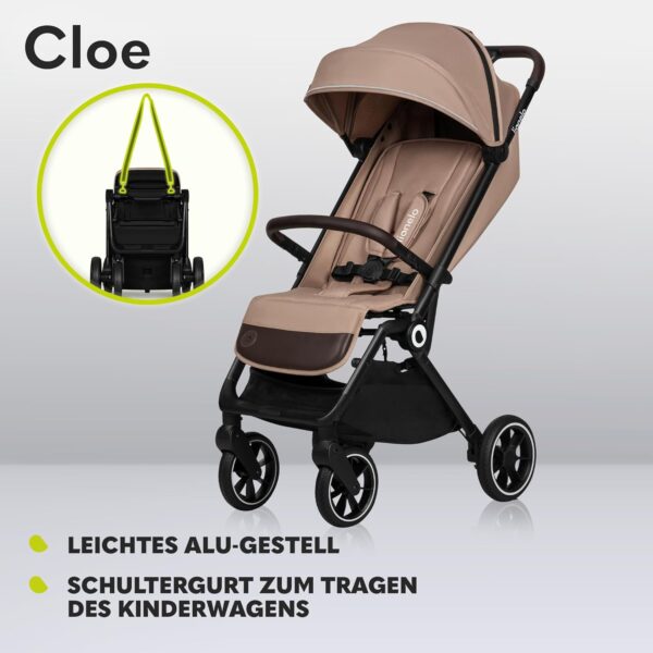 Ratini.lv | Cloe bērnu ratiņi krāsa BEIGE SAND bilde #27