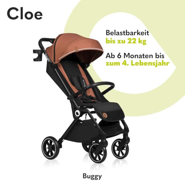 Ratini.lv | Cloe bērnu ratiņi krāsa BROWN RUST bilde #17