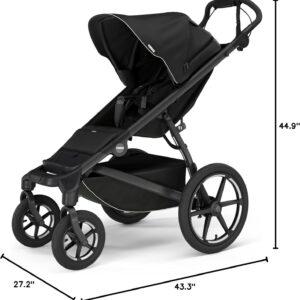 Thule Urban Glide 4 bērnu sporta ratiņi krāsa Black