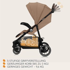 Lionelo Emma One bērnu ratiņi krāsa BEIGE SAND