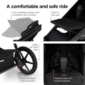 Thule Urban Glide 4 bērnu sporta ratiņi ar magnētisku sprādzi