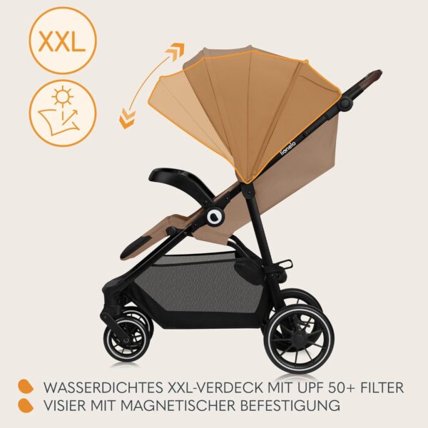 Ratini.lv | Emma One bērnu ratiņi krāsa BEIGE SAND bilde #31