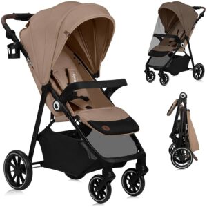 Lionelo Emma One bērnu ratiņi krāsa BEIGE SAND