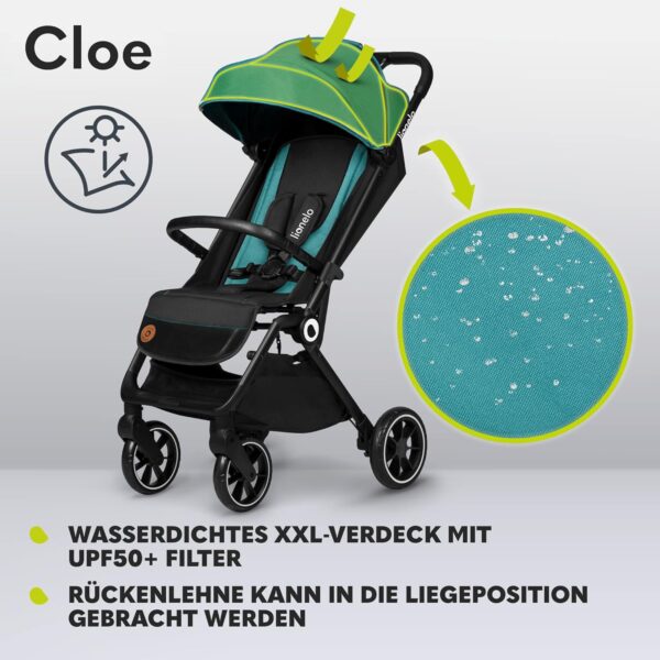 Ratini.lv | Cloe bērnu ratiņi krāsa GREEN EMERALD bilde #23
