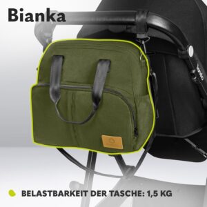 Lionelo BIANKA bērnu ratu komplekts 3in1 krāsa BLACK ONYX