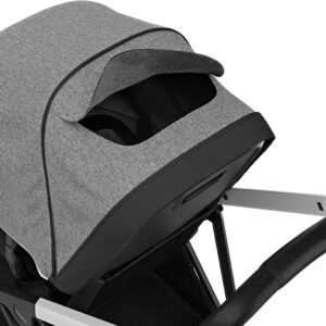 Thule Shine bērnu ratiņi krāsa Grey Melange on Aluminium