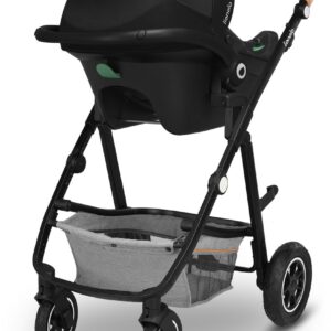 Lionelo AMBER 3IN1 bērnu ratu komplekts krāsa BEIGE SAND