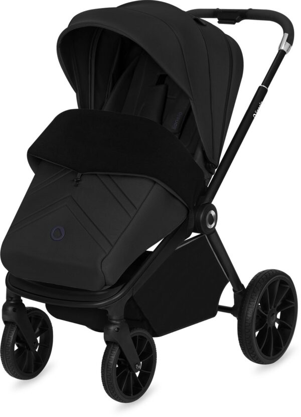 Ratini.lv | Mika Plus bērnu ratiņi krāsa BLACK ONYX bilde #1