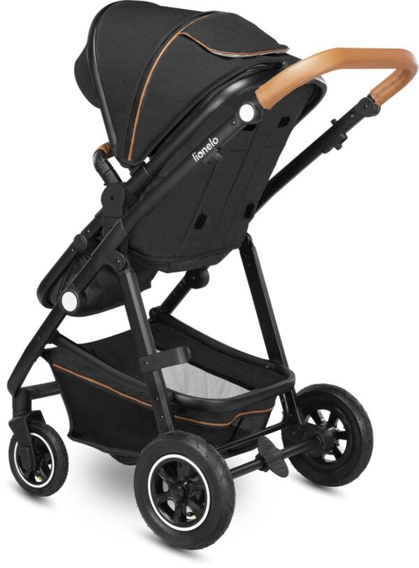 Ratini.lv | AMBER 3IN1 bērnu ratiņi krāsa GREY GRAPHITE bilde #17