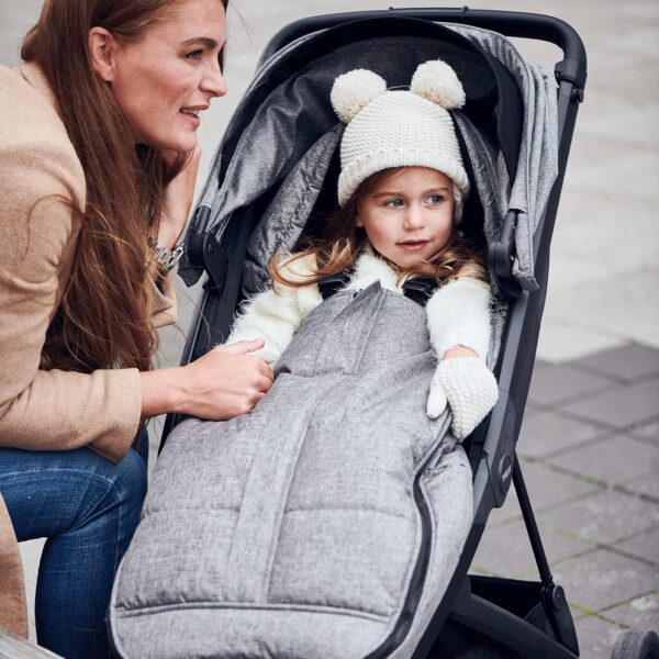Ratini.lv | Footmuff City ratu guļammaiss krāsa Shadow Grey bilde #11