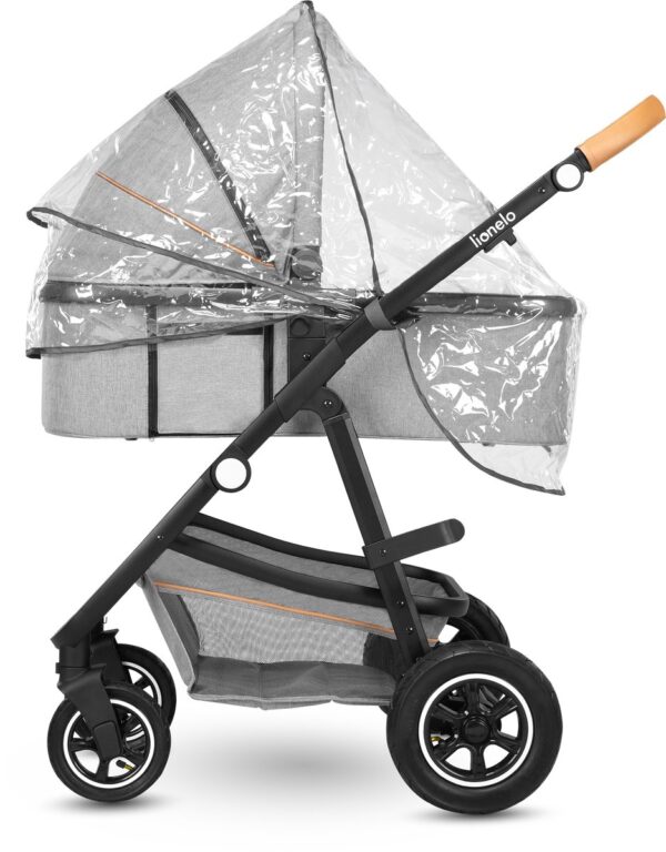 Ratini.lv | Multifunctionali bērnu ratiņi LO-AMBER 2IN1 krāsa GREY STONE bilde #5
