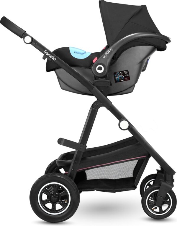 Ratini.lv | LO-AMBER 3IN1 bērnu ratiņi krāsa BLUE NAVY bilde #33