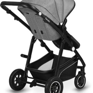Lionelo BIANKA bērnu ratu komplekts 3in1 krāsa GREY STONE