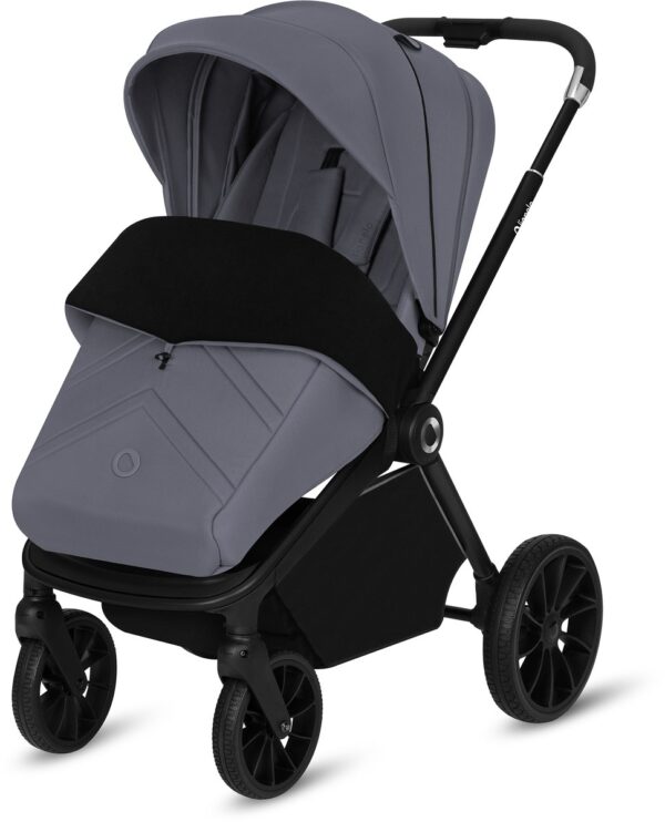 Ratini.lv | Mika Plus bērnu ratiņi krāsa GREY STONE bilde #1
