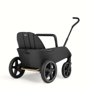 The Jiffle Wagon 2 bērnu rati 6in1 krāsa Black