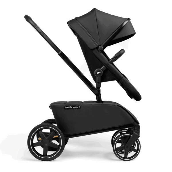 Ratini.lv | Wagon 2 bērnu rati 6in1 krāsa Black bilde #9