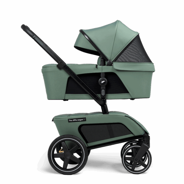 Ratini.lv | Wagon 2+ bērnu rati 6in1 krāsa Pine bilde #21