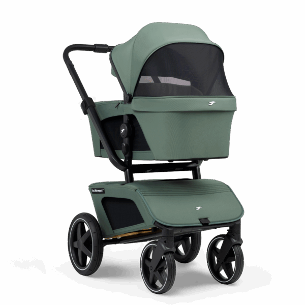 Ratini.lv | Wagon 2+ bērnu rati 6in1 krāsa Pine bilde #19