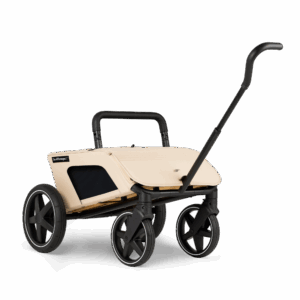 The Jiffle Wagon 2+ bērnu rati 6in1 krāsa Clay