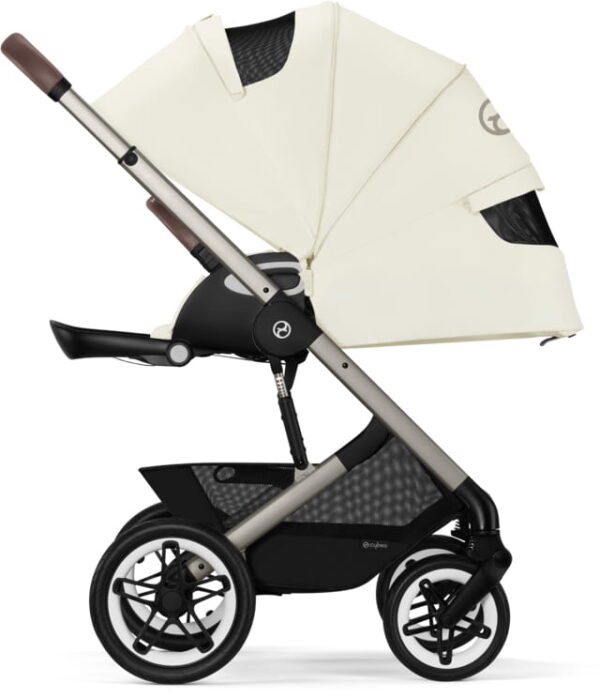 Ratini.lv | Talos S LUX bērnu ratiņi krāsa Seashell Beige bilde #13