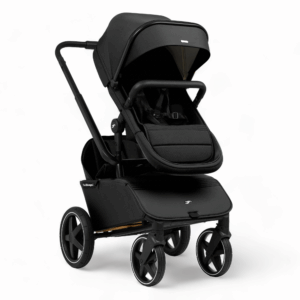 The Jiffle Wagon 2 bērnu rati 6in1 krāsa Black